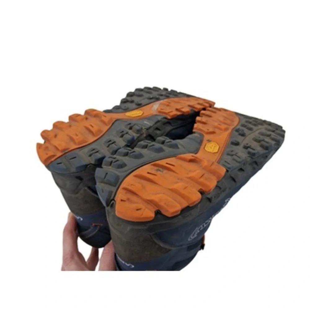 AKU Boots Mens US 11.5 CM 30 Blue Orange Gore-Tex Vibram Hiking Trail Waterproof